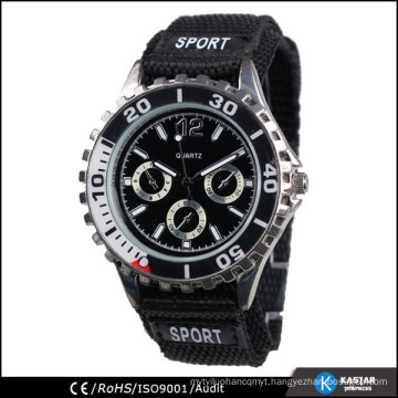 sports classic quartz watch with gear watch crown